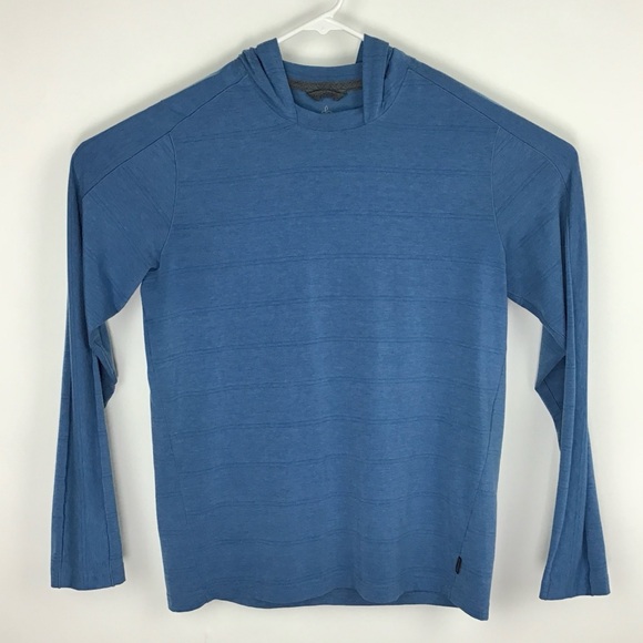 Prana men’s long sleeve lightweight hoodie medium - Picture 1 of 8